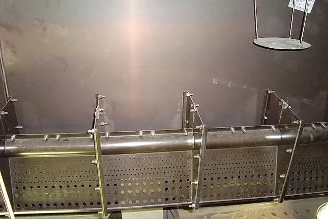 Inox kabelgoot uit het eigen atelier