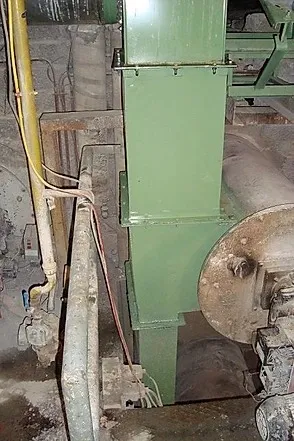 Industriële machine in onderhoud